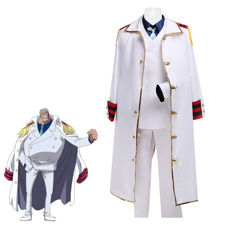 Anime Merchandise Men - Monkey D Garp Cosplay Costume Marine