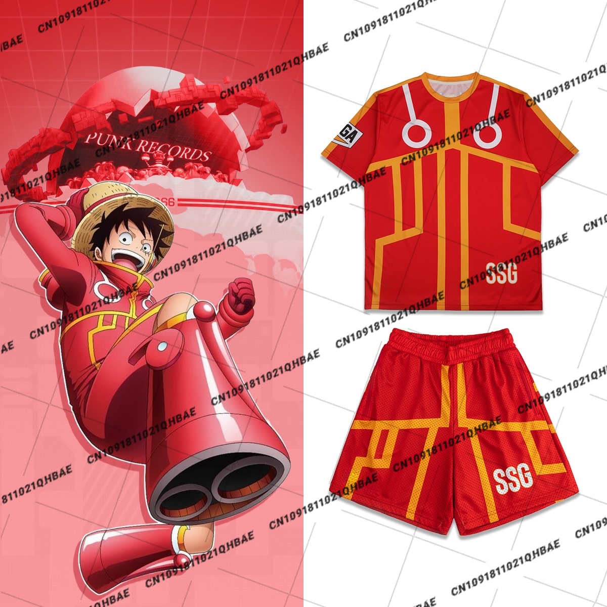 Anime Merchandise Men - New Egghead Island Monkey D. Luffy