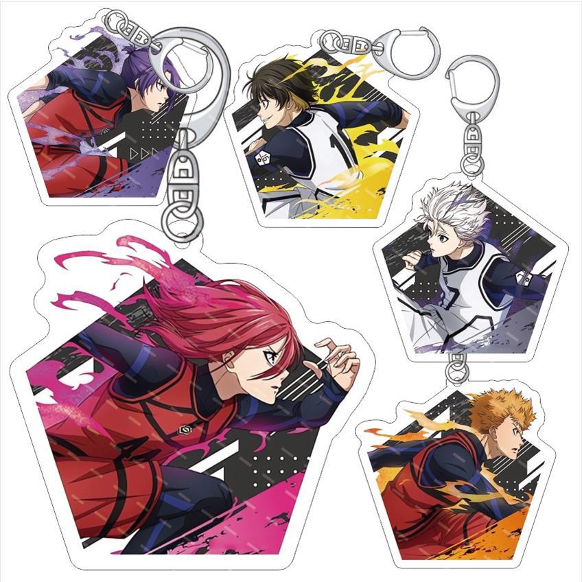 Anime Merchandise For Girls - Anime Blue Lock Acrylic Girl Keychain