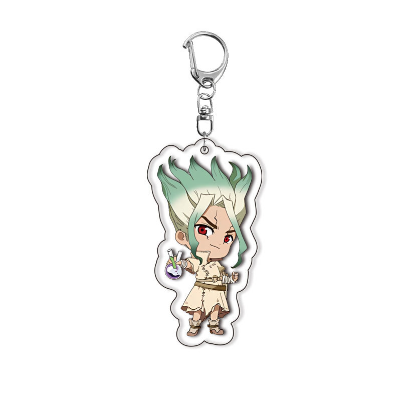 Dr Stone Senku Ishigami Kohaku - огляд і ціна Anime Merchandise Keychains