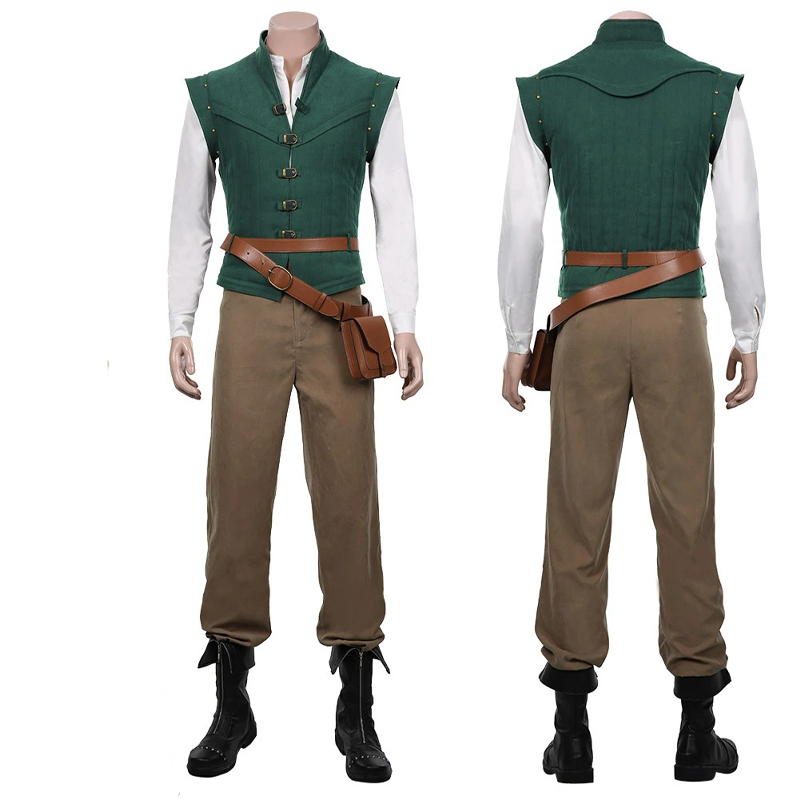 Flynn Rider Cosplay Costume Gr - огляд і ціна Anime Merchandise Men