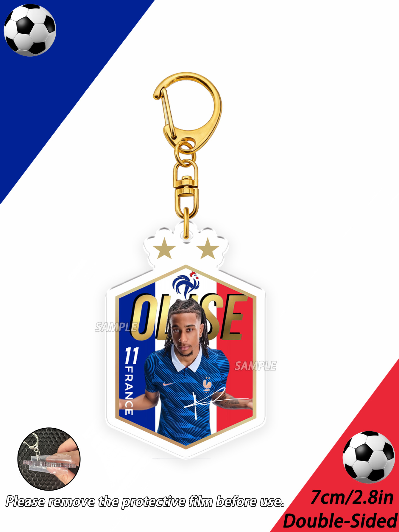 France Keychains, 2026 World C - огляд і ціна Anime Merchandise Keychains