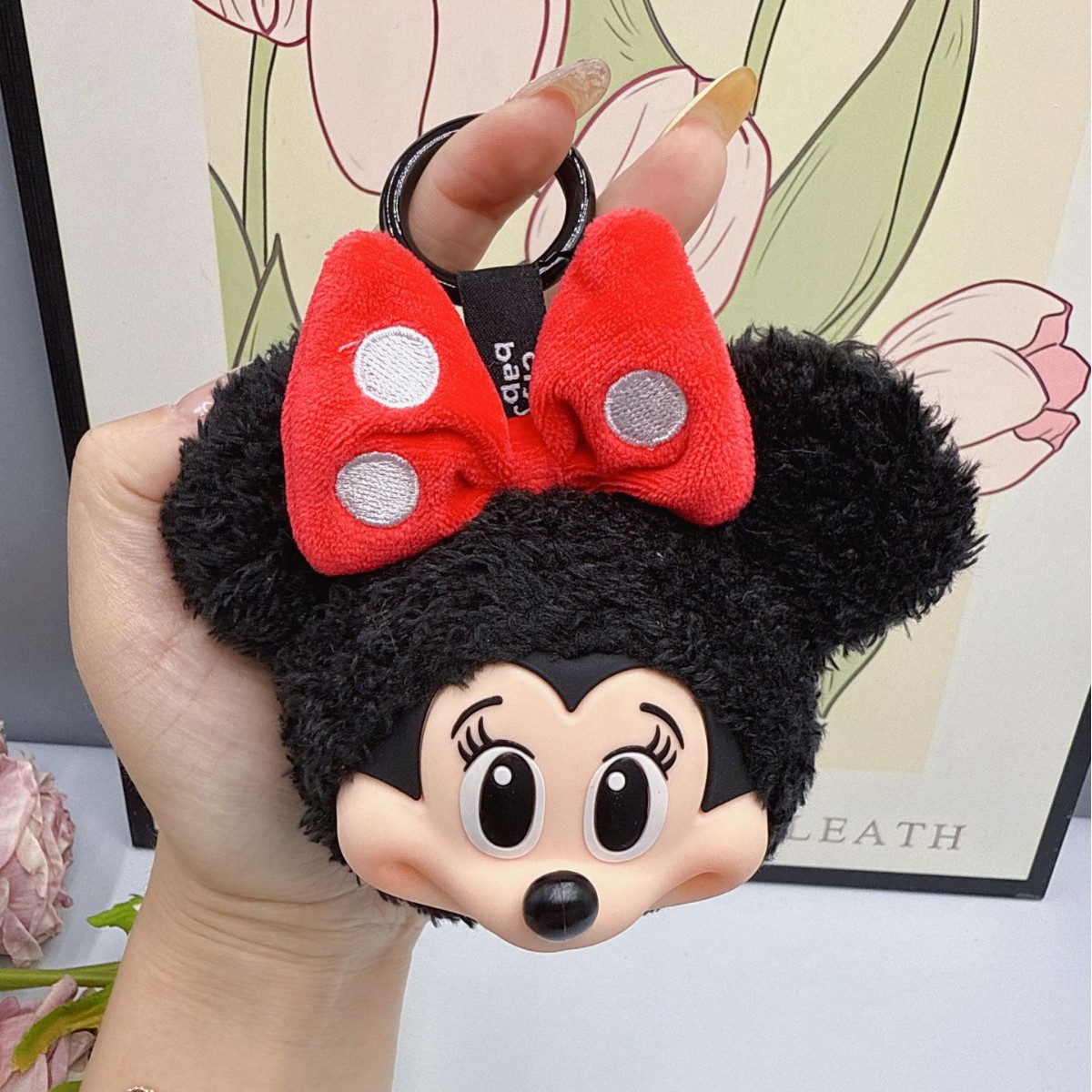 Mickey Minnie Plush Doll Keych - огляд і ціна Anime Merchandise Keychains