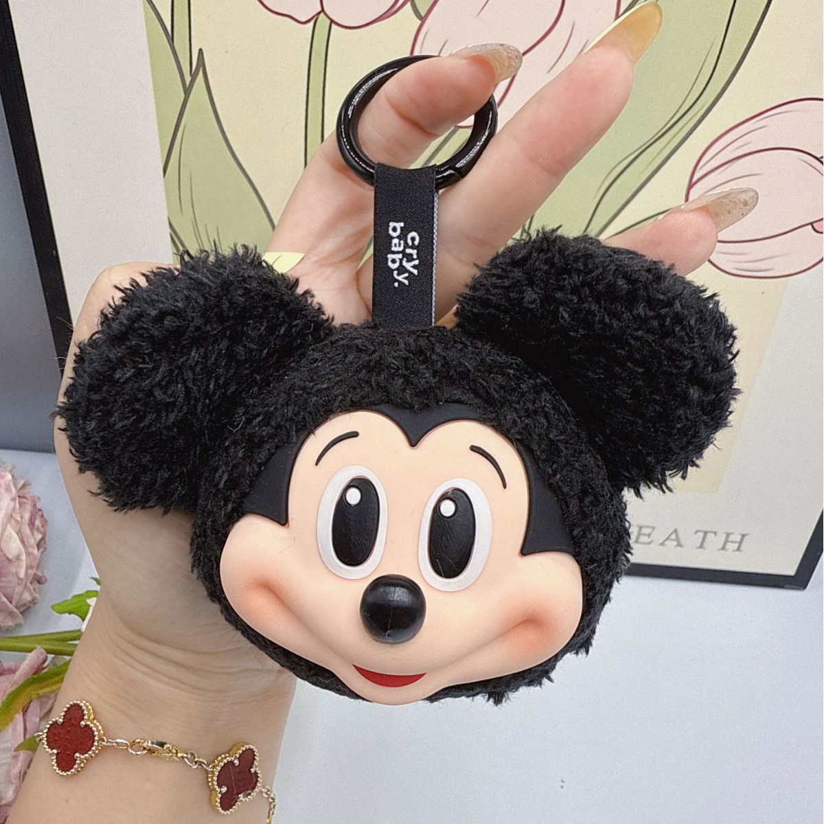 Mickey Minnie Plush Doll Keych - огляд і ціна Anime Merchandise Keychains