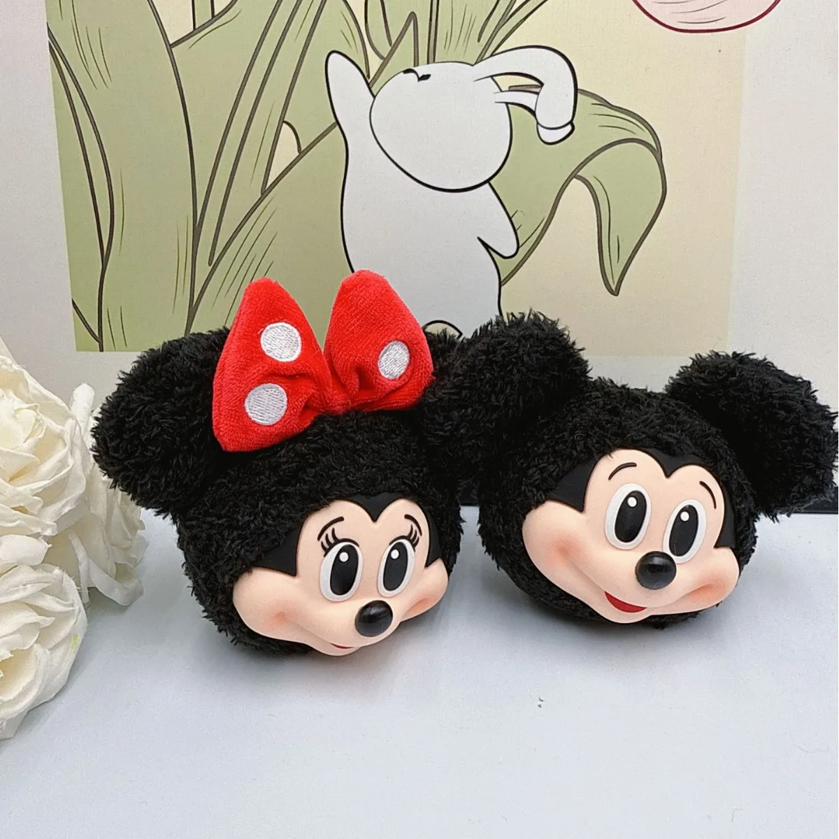 Mickey Minnie Plush Doll Keych - огляд і ціна Anime Merchandise Keychains