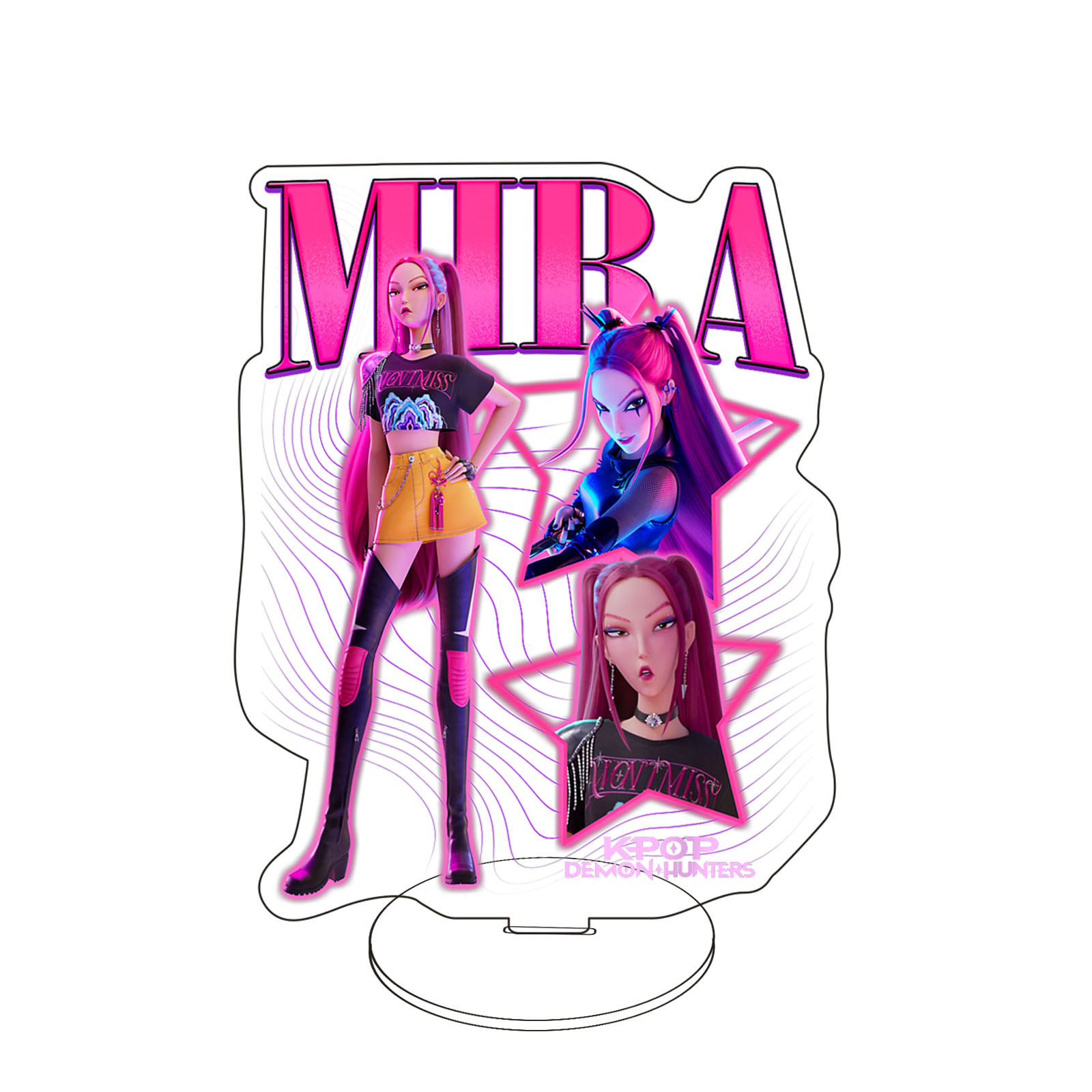 Music Girl Theme Acrylic Stand - огляд і ціна Anime Merchandise In Chinese