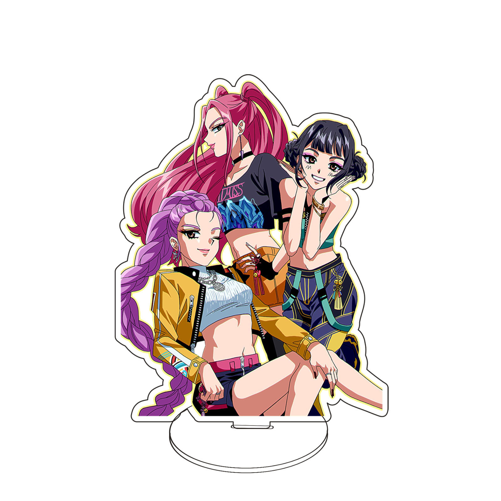 Music Girl Theme Acrylic Stand - огляд і ціна Anime Merchandise In Chinese