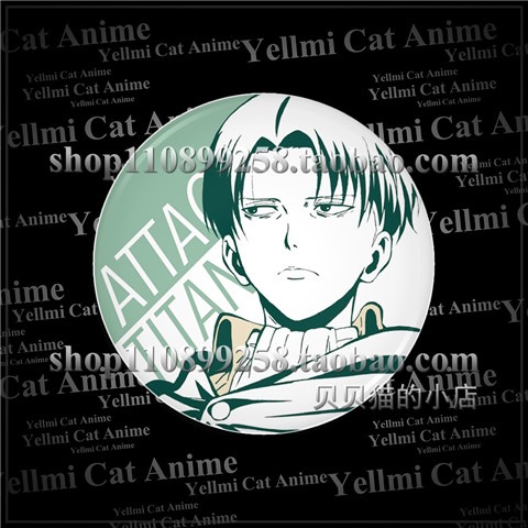 Attack on Titan Levi Ackerman  - огляд і ціна Anime Merchandise Keychains