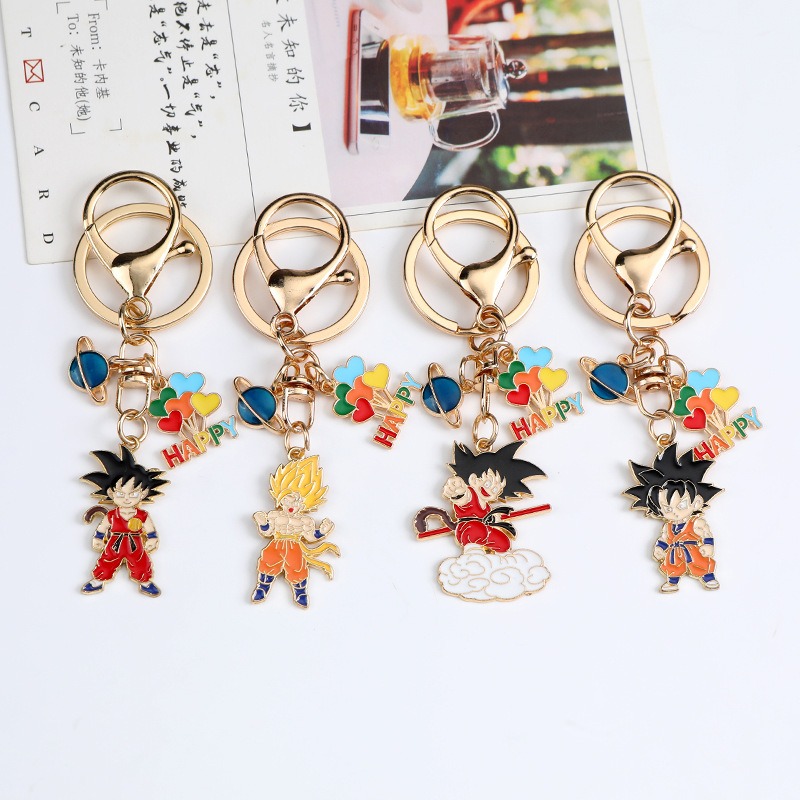 New Cartoon Dragon Ball Series - огляд і ціна Anime Merchandise Keychains