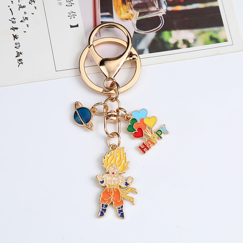New Cartoon Dragon Ball Series - огляд і ціна Anime Merchandise Keychains