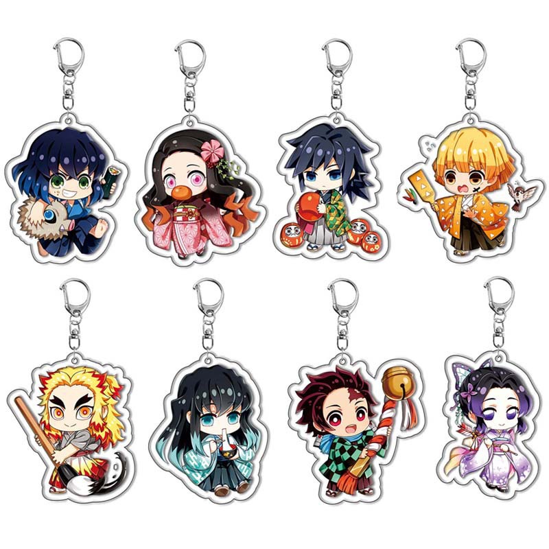 Demon Slayer Kimetsu no Yaiba  - огляд і ціна Anime Merchandise Keychains