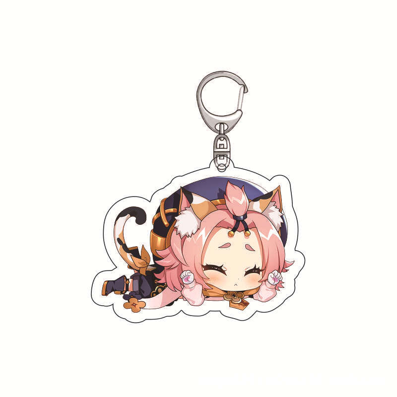 Genshin Impact Acrylic Keychai - огляд і ціна Anime Merchandise Keychains